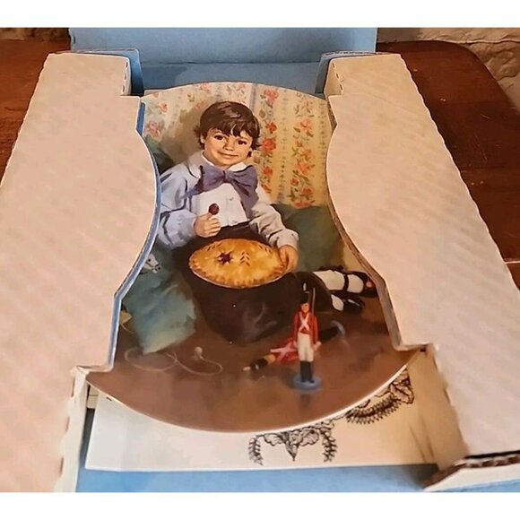 "Little Jack Horner" 4th Plate Mother Goose John McClelland Limited Ed Reco 1982 - Picture 3 of 10